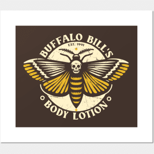 Buffalo Bill's Body Lotion /\/ Distressed Horror Style Posters and Art